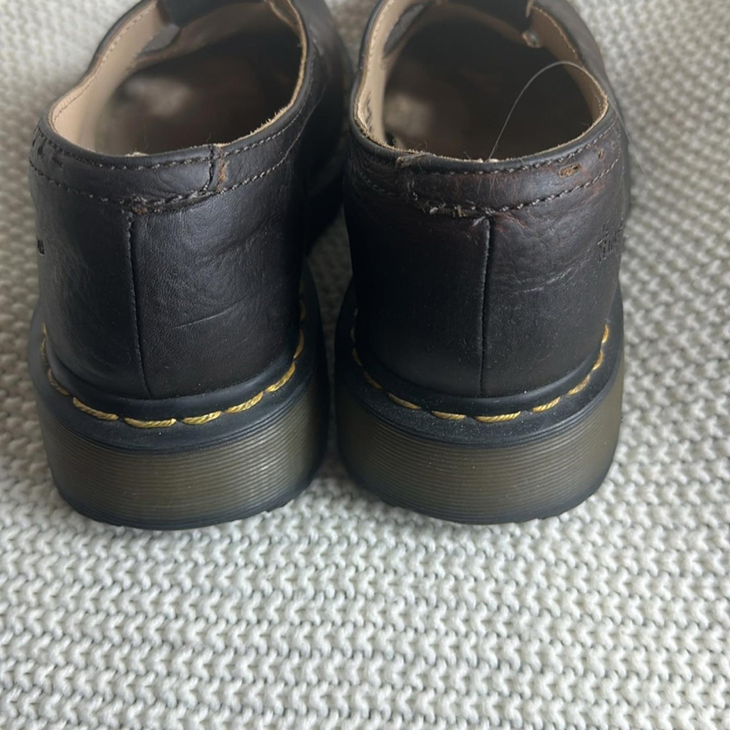 DOC MARTENS vintage Mary Jane’s women’s 8 brown leather