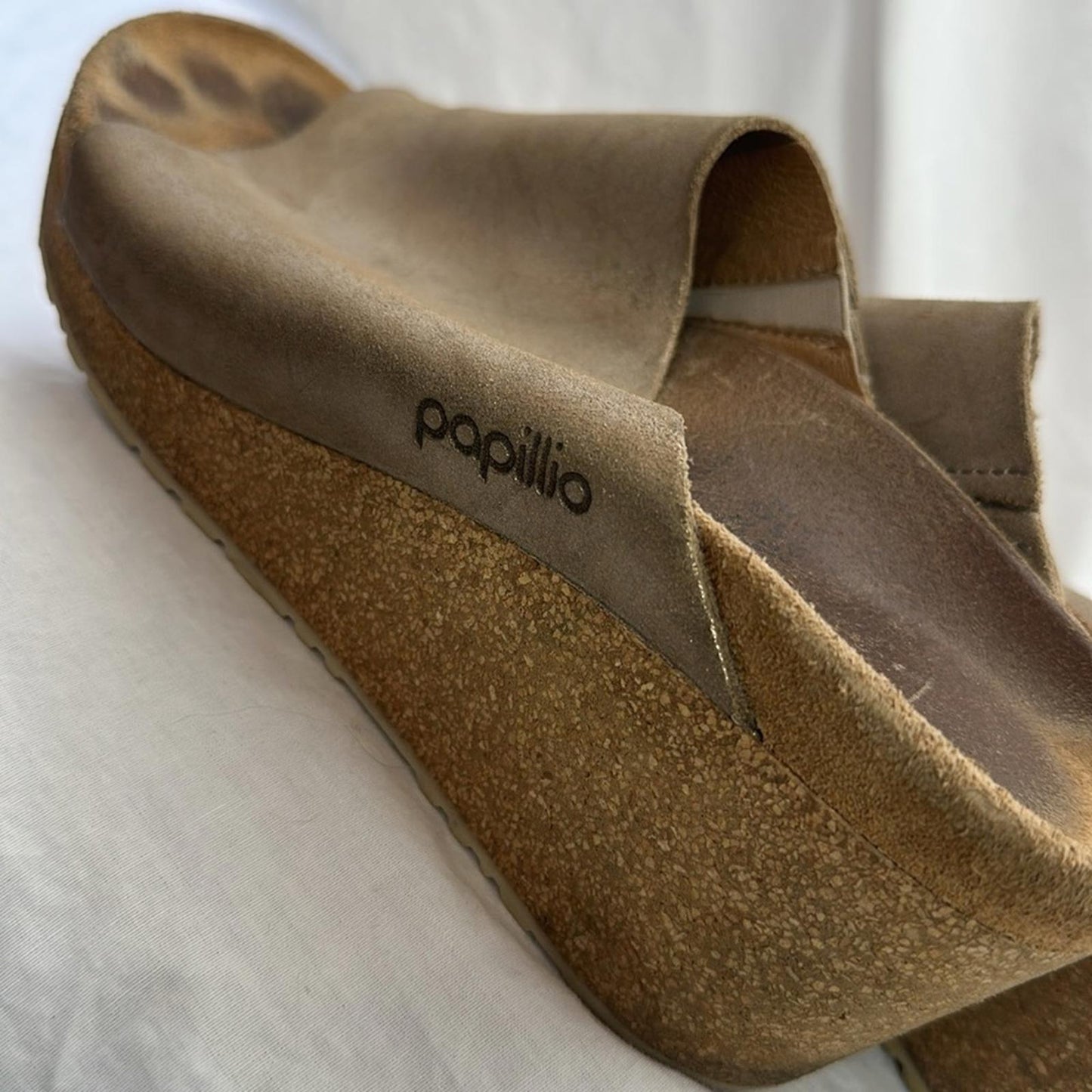 Papillio by Birkenstock, Tan Mules, Sz 39